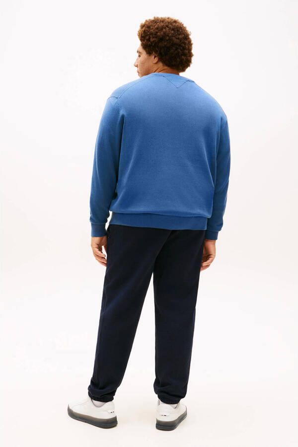 Tommy Hilfiger Big & Tall gebreide trui Plus Size lichtblauw - Foto 2