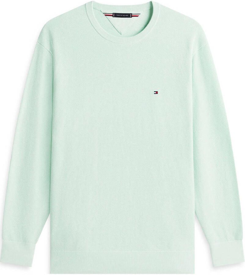 Tommy Hilfiger Big & Tall gebreide trui Plus Size mintgroen