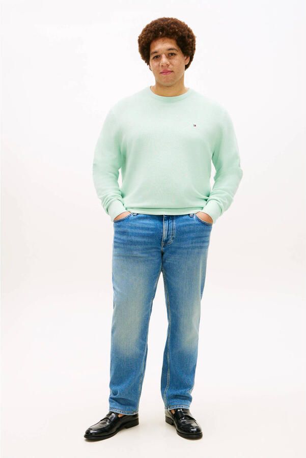 Tommy Hilfiger Big & Tall gebreide trui Plus Size mintgroen - Foto 3