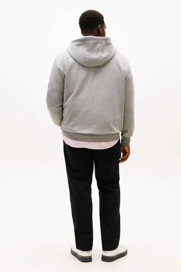 Tommy Hilfiger Big & Tall hoodie Plus Size grijs - Foto 3