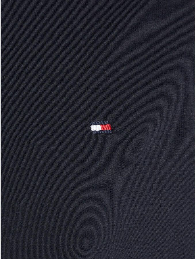 Tommy Hilfiger Longsleeve BT-STRETCH SLIM FIT TEE-B met ronde hals en logo effen casual slim fit katoenmix ronde hals grote maten - Foto 2