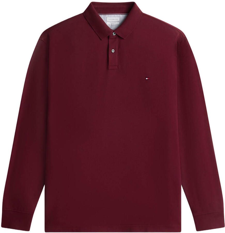 Tommy Hilfiger Big & Tall Plus Size regular fit polo bordeauxrood