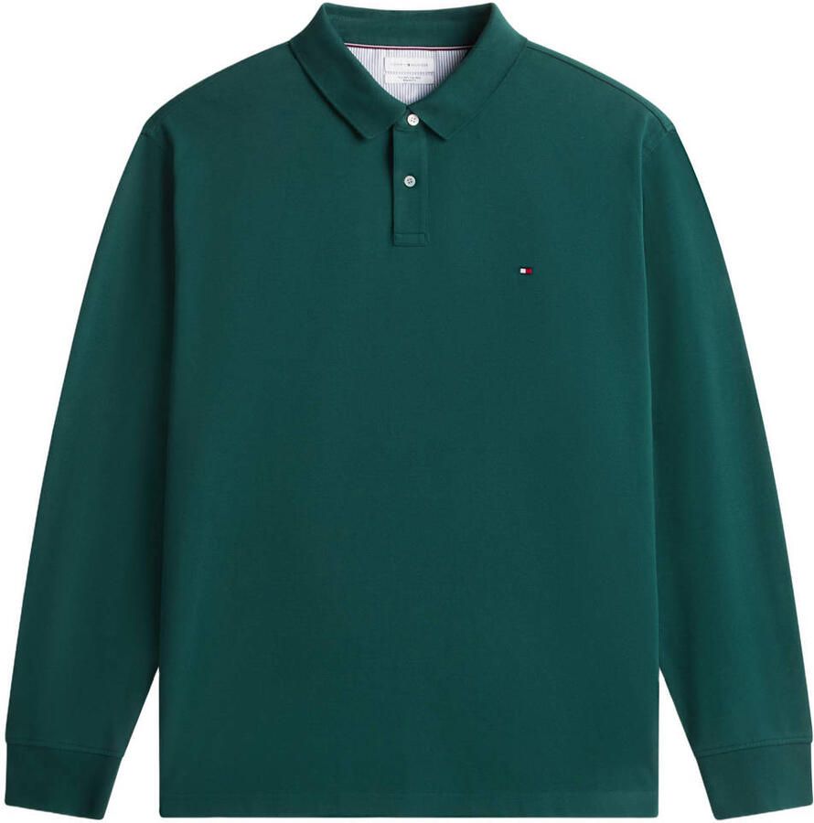 Tommy Hilfiger Big & Tall Plus Size regular fit polo ornamental green