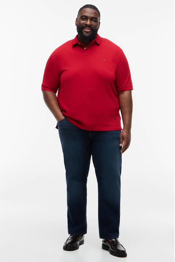 Tommy Hilfiger Big & Tall regular polo rood - Foto 2