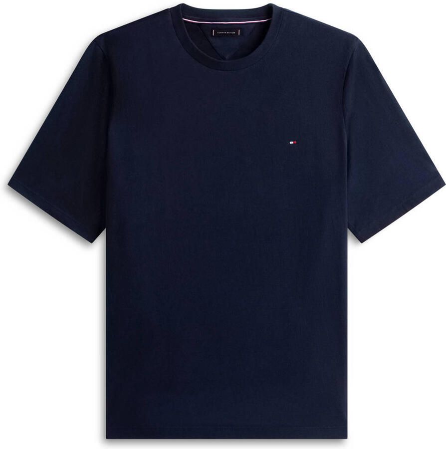 Tommy Hilfiger Big & Tall regular T-shirt donkerblauw
