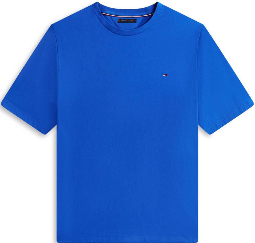 Tommy Hilfiger Big & Tall regular T-shirt Plus Size blauw