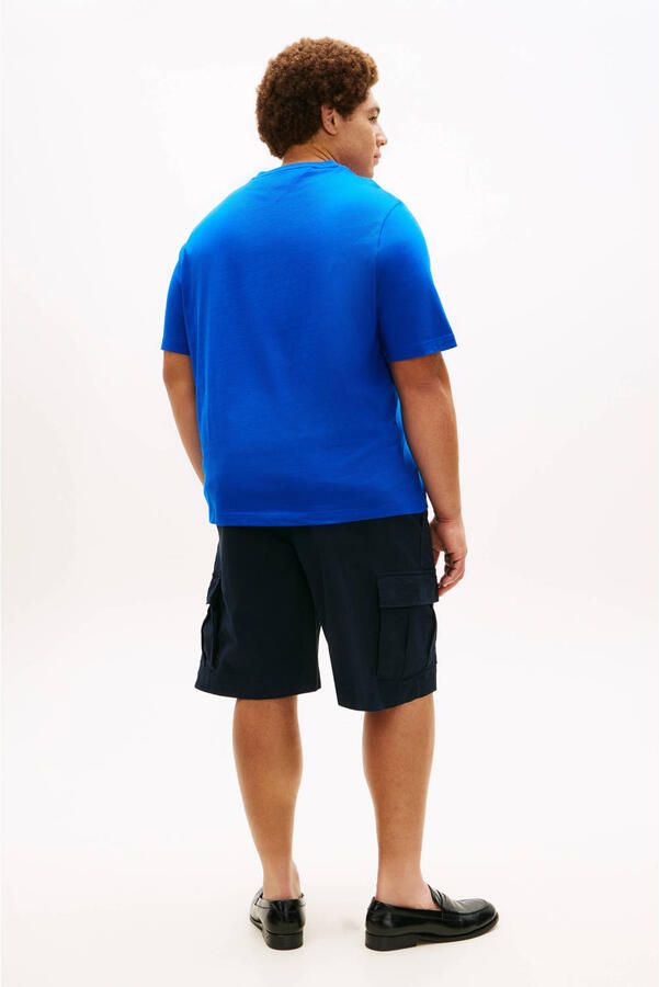 Tommy Hilfiger Big & Tall regular T-shirt Plus Size blauw - Foto 2