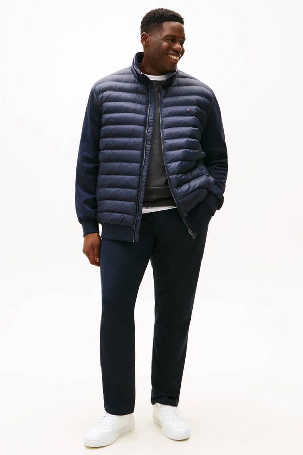 Tommy Hilfiger Big & Tall sweatvest Plus Size donkerblauw - Foto 3