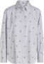 Tommy Hilfiger blouse met all over print lichtblauw - Thumbnail 1