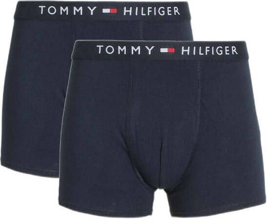 Tommy Hilfiger Underwear Trunk met logo op de tailleband (Set van 2)