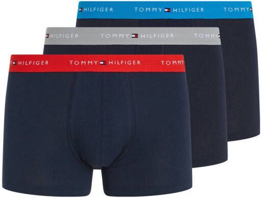 Tommy Hilfiger Underwear Trunk 3P WB TRUNK met elastische logo-band (3 stuks Set van 3)