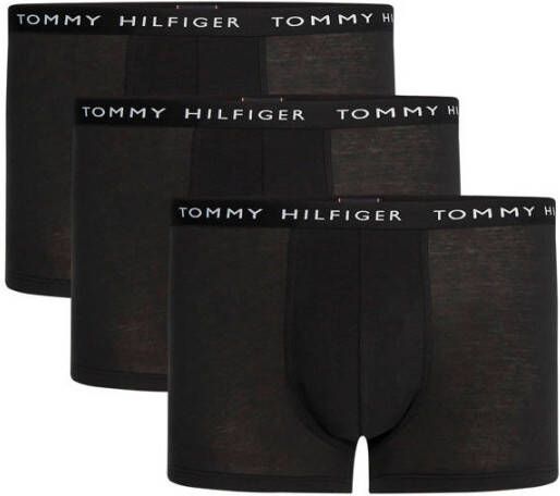 Tommy Hilfiger Boxershort met elastische band met logo in een set van 3 stuks