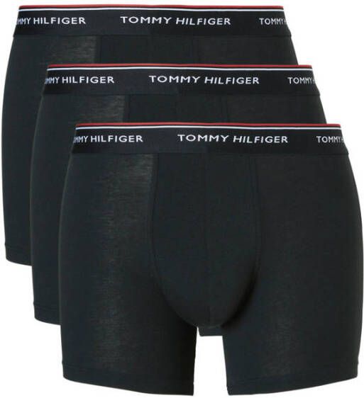 Tommy Hilfiger Boxershort met elastische logoband in een set van 3 stuks