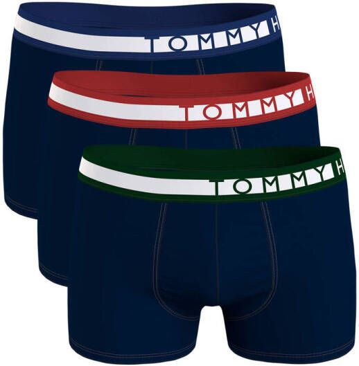 Tommy Hilfiger 3-Pack Stretch Boxers Zwart Multicolor Heren