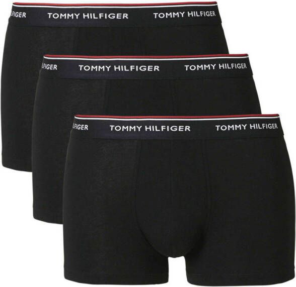 TOMMY HILFIGER UNDERWEAR Tommy Hilfiger Heren Boxershorts 3p Trunk Zwart