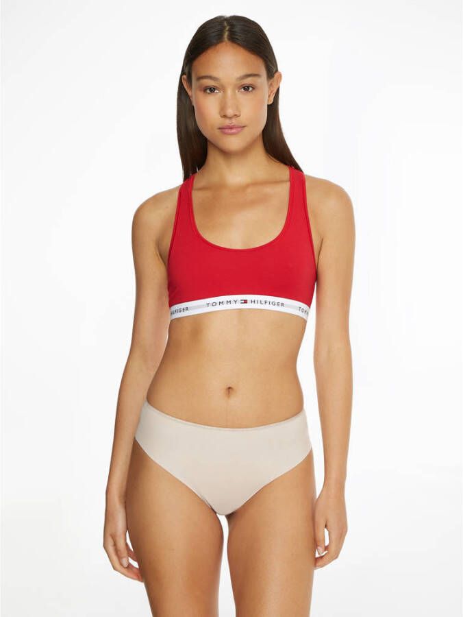 Tommy Hilfiger Underwear Sportbustier met tommy hilfiger opschriften op de onderbusteband