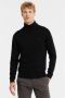 Tommy Hilfiger Zwarte Sweaters met Iconische Tape en Turtleneck Kraag Black Heren - Thumbnail 2
