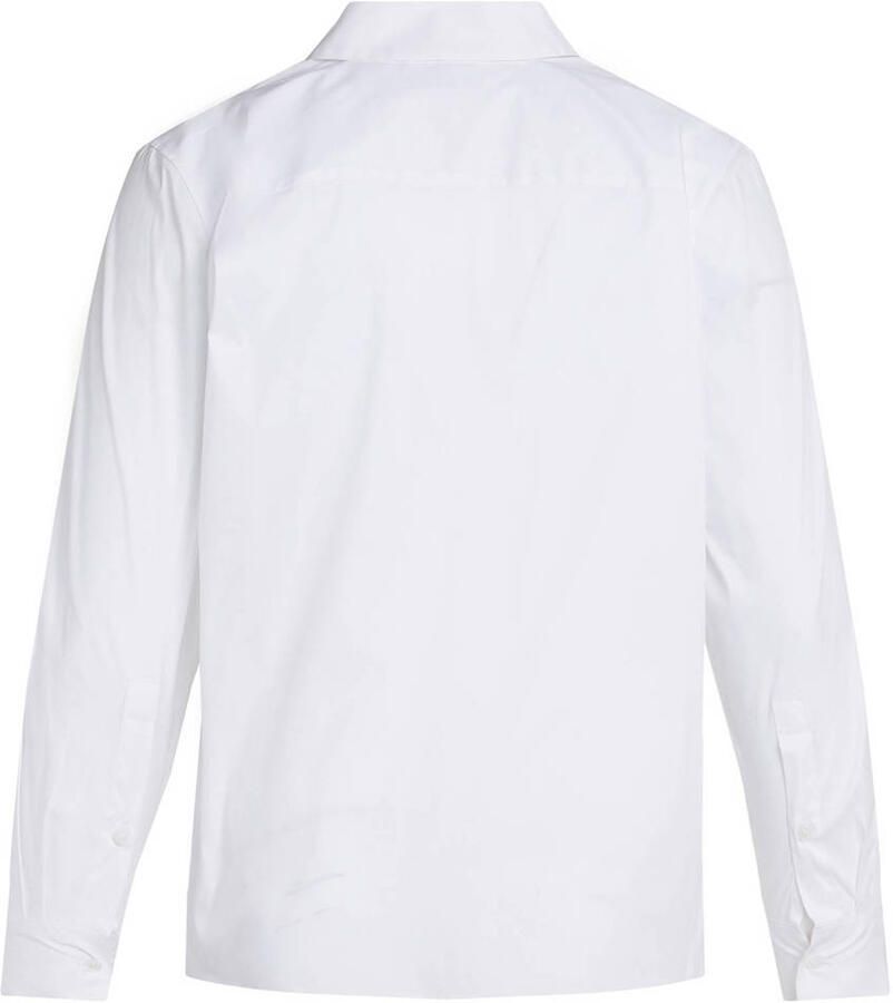 Tommy Hilfiger Curve Overhemdblouse CRV ESS POPLIN REGULAR SHIRT in grote maten popeline kwaliteit logoborduursel