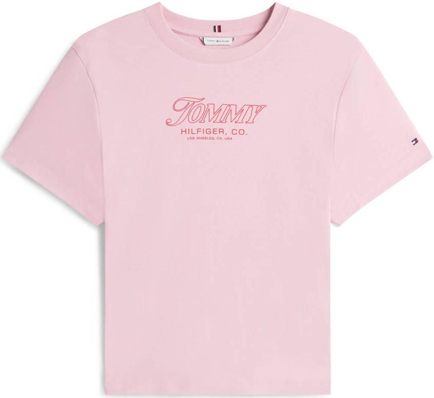 Tommy Hilfiger Curve T-shirt lichtroze