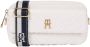 Tommy Hilfiger Witte Schoudertas Iconic Tommy Camera Bag Mono - Thumbnail 2