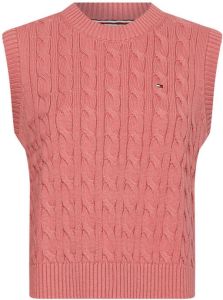 Tommy Hilfiger Cardigan Ww0Ww34898 T1A Roze Dames