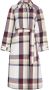 Tommy Hilfiger Grijze dames trenchcoat met afneembare riem Gray Dames - Thumbnail 1
