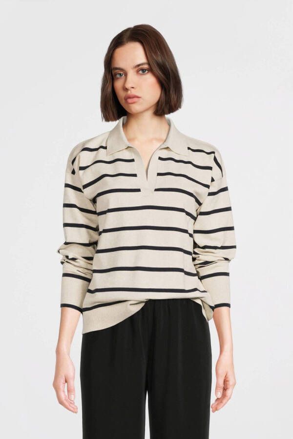 Tommy Hilfiger Gebreide kleding met V-hals Beige Dames