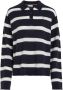 TOMMY HILFIGER Dames Tops & T-shirts Soft Wool Polo-nk Sweater Donkerblauw - Thumbnail 2