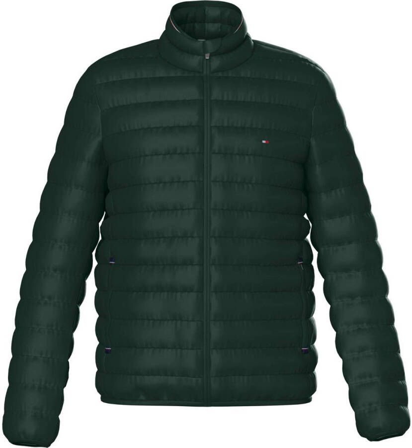 Tommy Hilfiger gewatteerde jas van gerecycled polyester hunter