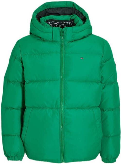 Tommy Hilfiger Teens Donsjack met afneembare capuchon model 'ESSENTIAL'