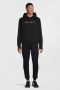 Tommy Hilfiger Heren Regular Fit Sweatshirt met Vaste Capuchon Black Heren - Thumbnail 1