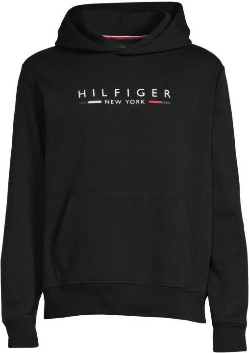 Tommy Hilfiger hoodie met biologisch katoen black