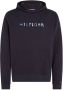Tommy Hilfiger Heren sweatshirt met logo-tekst Blue Heren - Thumbnail 1