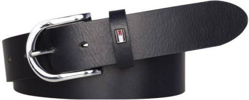 Tommy Hilfiger Leren riem met subtiele logo-lus