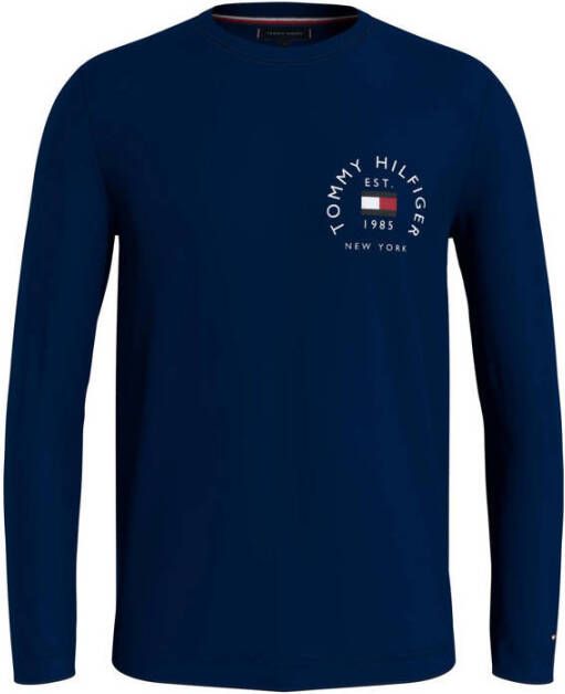 Tommy Hilfiger longsleeve met logo desert sky