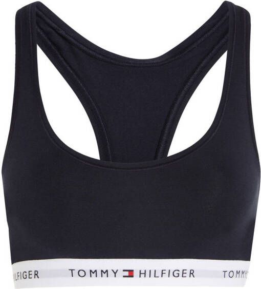 Tommy Hilfiger Underwear Sportbustier met tommy hilfiger opschriften op de onderbusteband