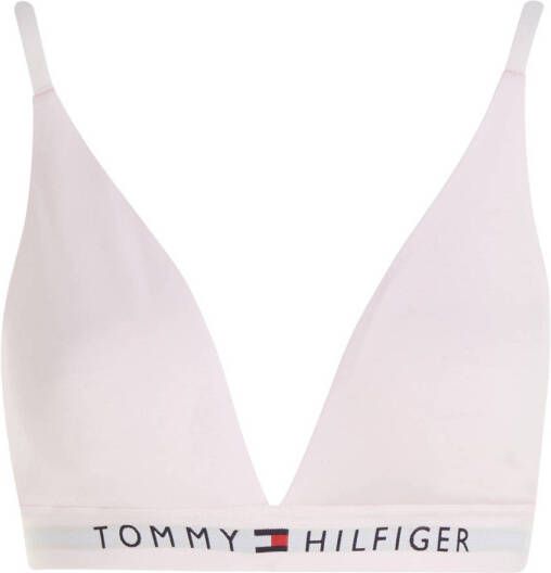 Tommy Hilfiger Underwear Bralette-bh UNLINED TRIANGLE met tommy hilfiger merklabel