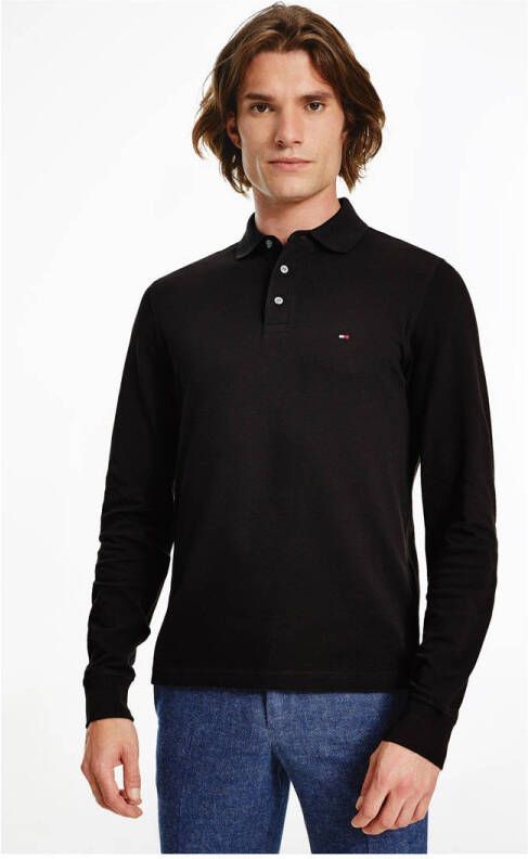 Tommy Hilfiger Poloshirt met lange mouwen 1985 SLIM LS POLO