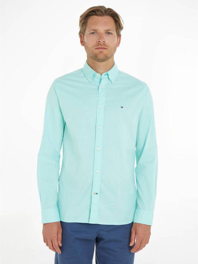 Tommy Hilfiger Overhemd met lange mouwen 1985 FLEX OXFORD RF SHIRT door de collectie uit 1985 geïnspireerd