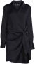 Tommy Hilfiger Avondjurk CREPE KNOTTED SHORT SHIRT DRESS met knoopdetail - Thumbnail 4