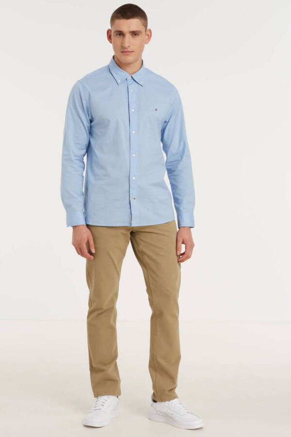 Tommy Hilfiger Overhemd met lange mouwen NATURAL SOFT SOLID RF SHIRT