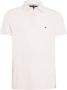 Tommy Hilfiger slim fit polo 1985 met biologisch katoen weathered white - Thumbnail 2