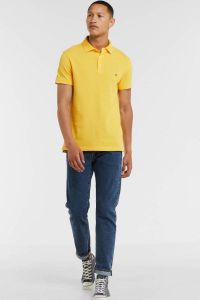 Tommy Hilfiger slim fit polo Core 1985 warm yellow