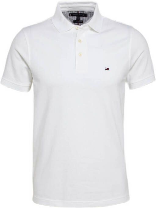 TOMMY HILFIGER Heren Polo's & T-shirts Core 1985 Slim Polo Wit