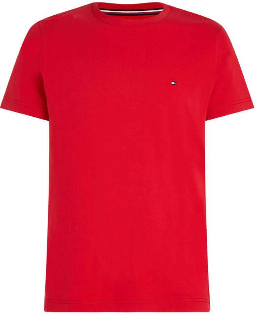 Tommy Hilfiger T-shirt Rood Mw0Mw10800 XLG Rood Heren