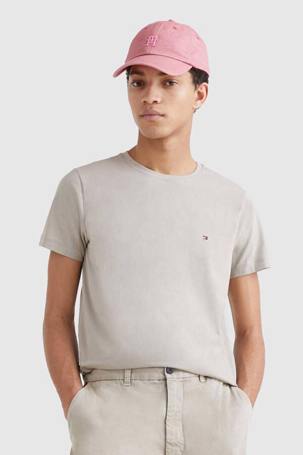 Tommy Hilfiger T-shirt STRETCH SLIM FIT TEE met een ronde hals