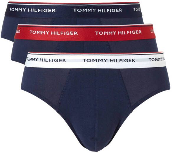Tommy Hilfiger Underwear Slip Premium Essential met elastische logo-band (3 stuks Set van 3)