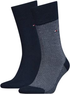Tommy Hilfiger sokken set van 2 donkerblauw