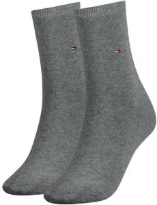 Tommy Hilfiger sokken set van 2 grijs