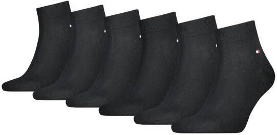 Tommy Hilfiger sokken set van 6 zwart